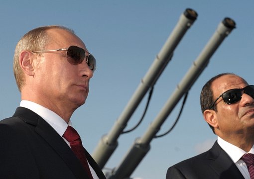 Путин поздравил ас-Сиси с победой на выборах президента в Египте