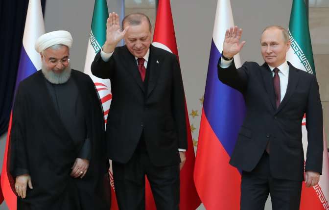 В Анкаре начался саммит лидеров РФ, Ирана и Турции
