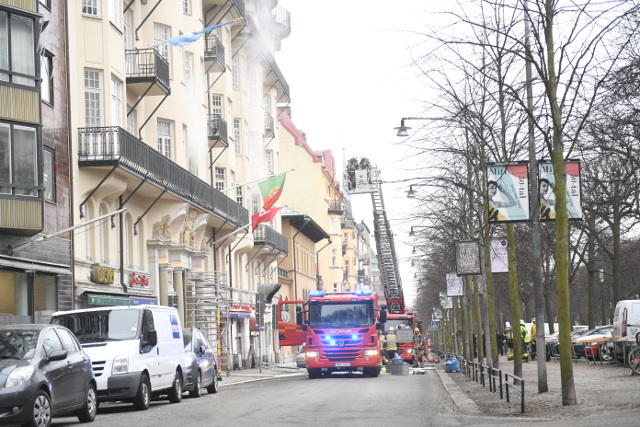 В Швеции горело посольство, пострадало 14 человек