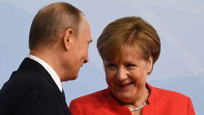 Путин и Меркель обсудили создание миротворческой миссии ООН в Донбассе