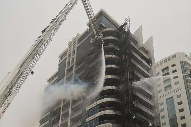 Пожар в небоскребе Zen Tower в Дубае потушен