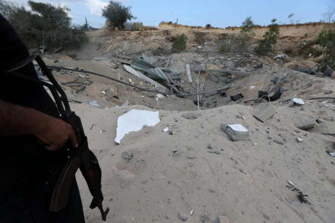 ВВС Израиля наносят в секторе Газа удары по боевикам из ХАМАС