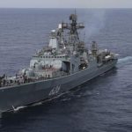 Корабль ВМФ Российской Федерации перехватила в Чёрном море украинская авиация
