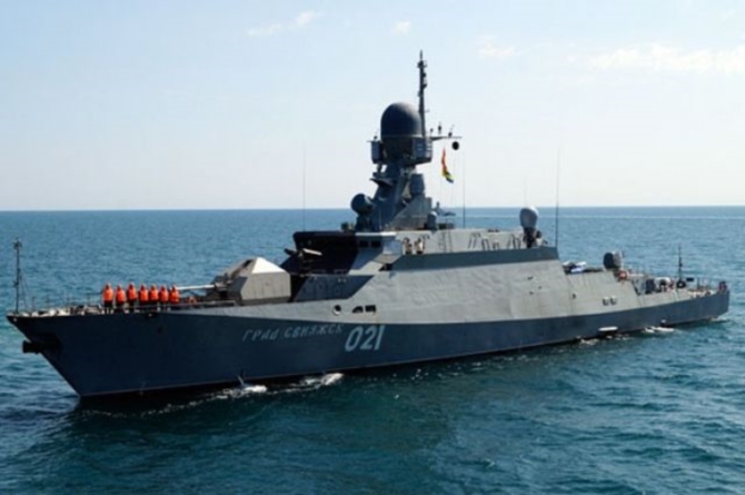 Русские малые ракетные корабли вышли в Средиземное море