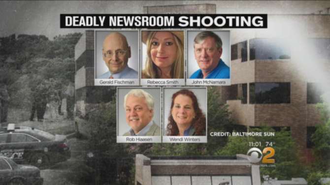 Стрельба в редакции американской газеты: четверо убитых и десятки раненых