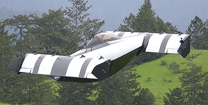 Летающий автомобиль BlackFly испытали в США