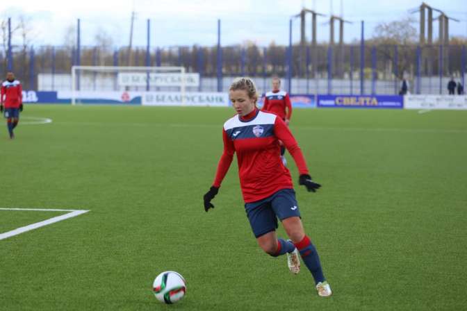 Скончалась 28-летняя футболистка минской команды «Зорка-БДУ» Юлия Борисенко