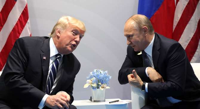 Переговоры В.Путина с Трампом пройдут в президентском замке в Хельсинки