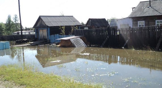 Не менее сотни домов затопила стихия в Забайкалье
