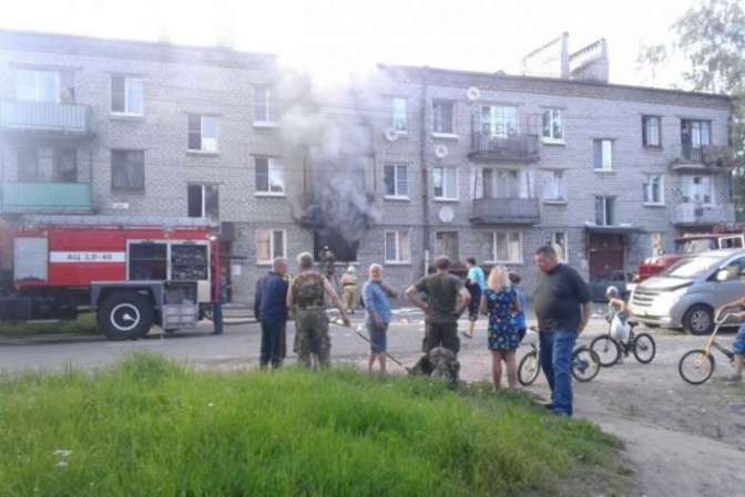 Взрыв газа в Приозерске: пострадал пенсионер