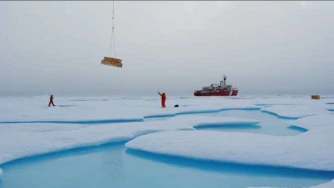 В Северном Ледовитом океане обнаружили «тепловую бомбу»