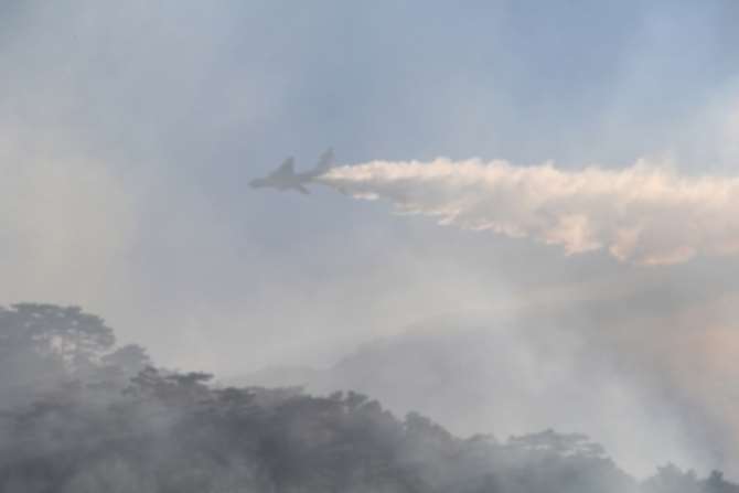 Ил-76 вылетел из столицы в Крым для тушения пожара в заповеднике
