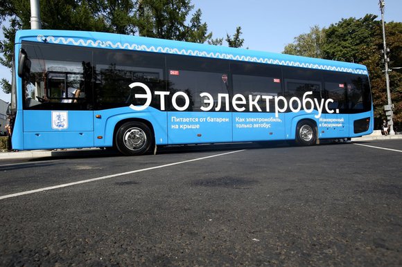 Собянин открыл 1-ый маршрут электробусов в российской столице