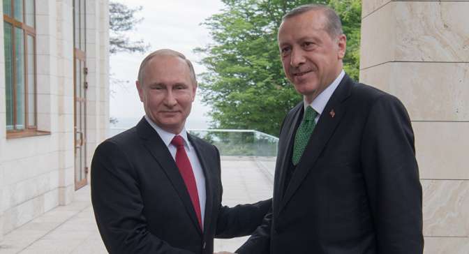 Путин и Эрдоган обсудят в Сочи сирийское урегулирование