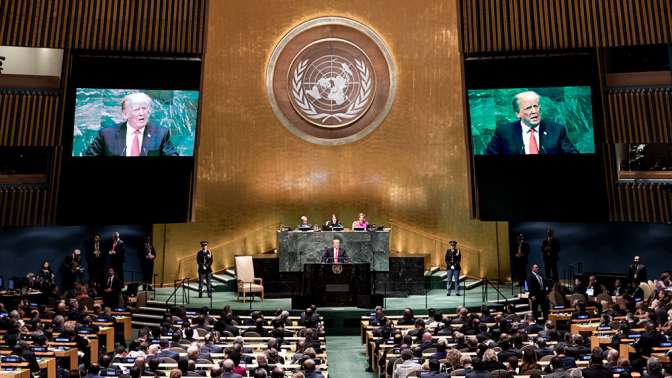 «Не ждал такой реакции»: Участники Генассамблеи ООН высмеяли речь Трампа