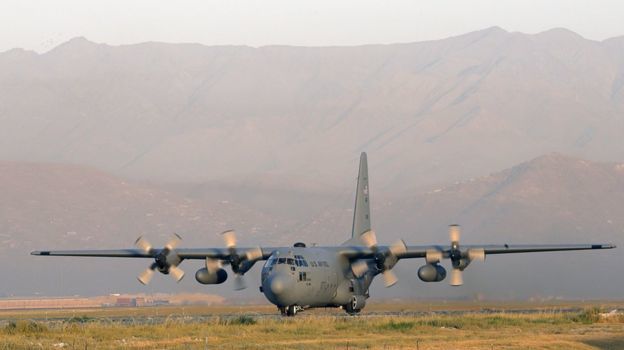 В Афганистане умер транспортный самолет ВВС США C-130J «Геркулес»