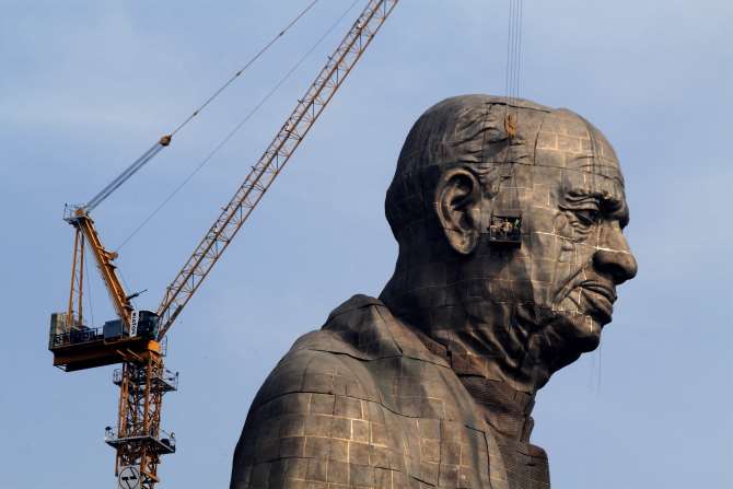 Индийцы возвели самую высокую статую в мире
