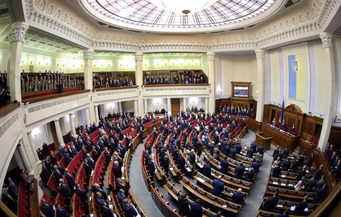 Верховная рада Украины ввела военное положение еще в 2-х областях страны