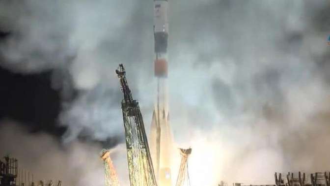 Ракета-носитель «Союз-ФГ» запущена к МКС с космодрома Байконур