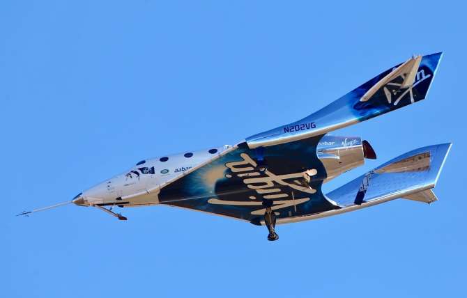 В США испытали космоплан VSS Unity и захотели понизить «границу космоса»