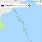 Русский теплоход сел на мель у Англии