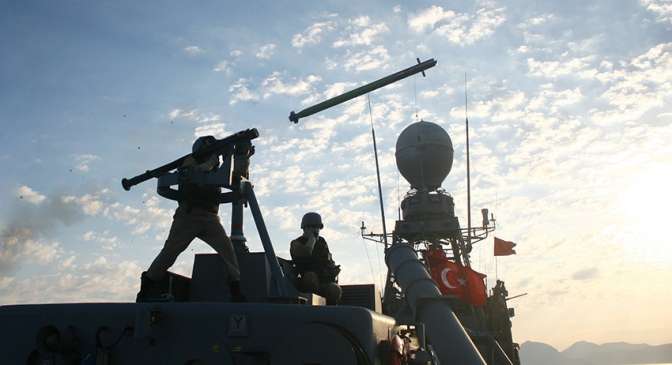 Турция приступила к строительству новоиспеченной военно-морской базы на Черном море