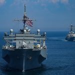Корабли ВМФ сопровождают вошедшие в Балтийское море американские эсминцы