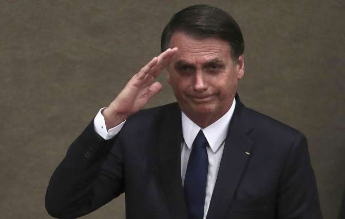 Жаир Болсонару вступил в должность президента Бразилии
