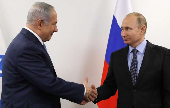 Путин обсудил с Нетаньяху ситуацию в Сирии на фоне вывода войск США