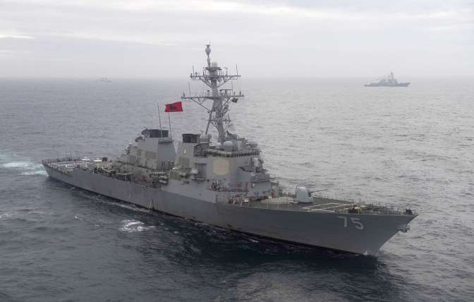 Эсминец ВМС США направился в Чёрное море