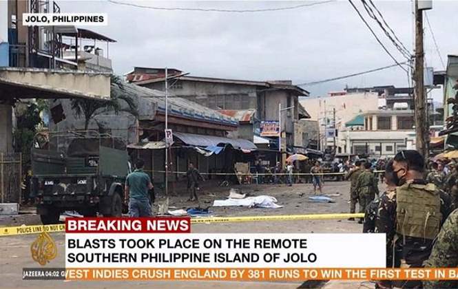 Как минимум 19 человек погибли во время взрыва в церкви на Филиппинах