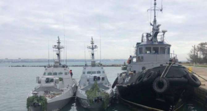 В государстве Украина хотят пройти Керченский пролив под прикрытием кораблей НАТО