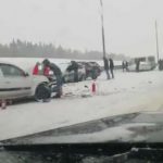Шесть ДТП случилось на Киевском шоссе в Ленобласти