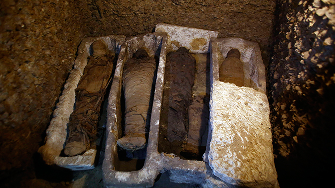 В Египте обнаружили гробницу с 50 мумиями