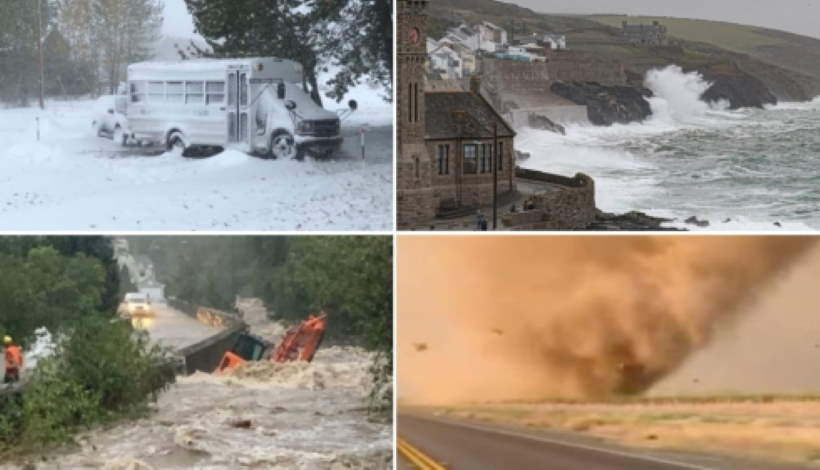 Англия тонет в воде, Монтана утопает в снегу, но в других частях мира всё еще впереди.