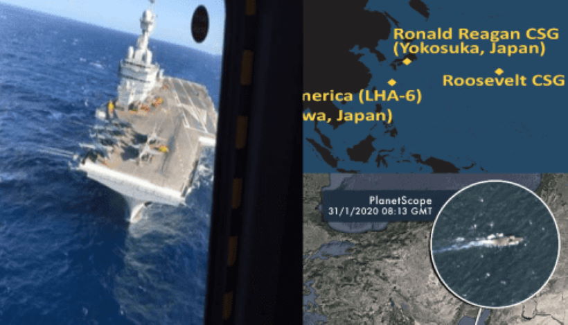 NATO собирает возле Китая авианосцы?