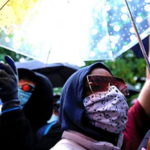 На протестующих в Лос-Анджелесе сбросили облученных мух
