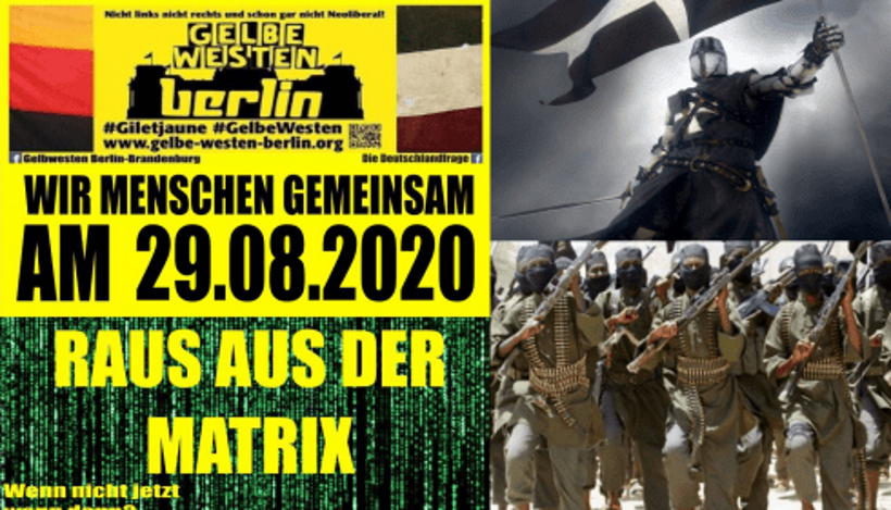 Протесты против блокировок в Германии будут разгонять сирийские эскадроны смерти?