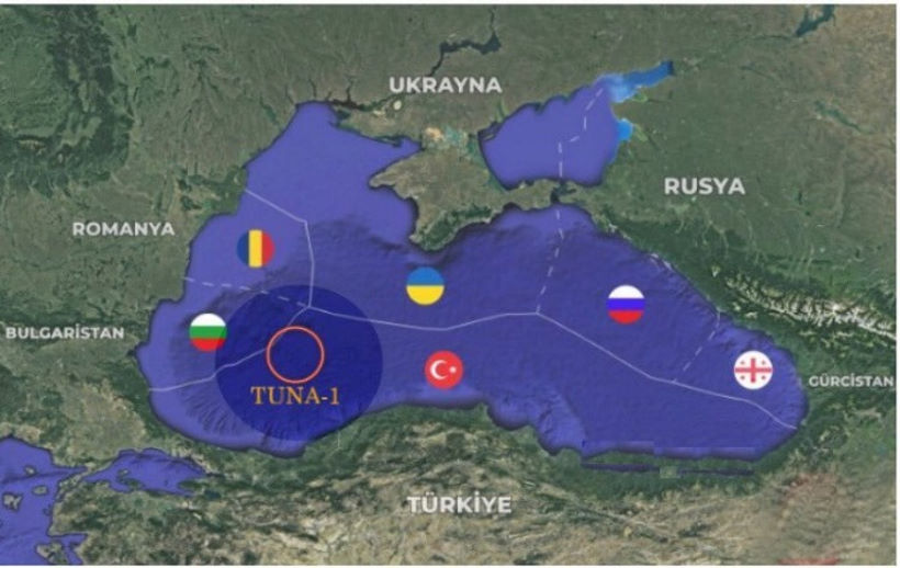 Месторождения газа в черном море карта