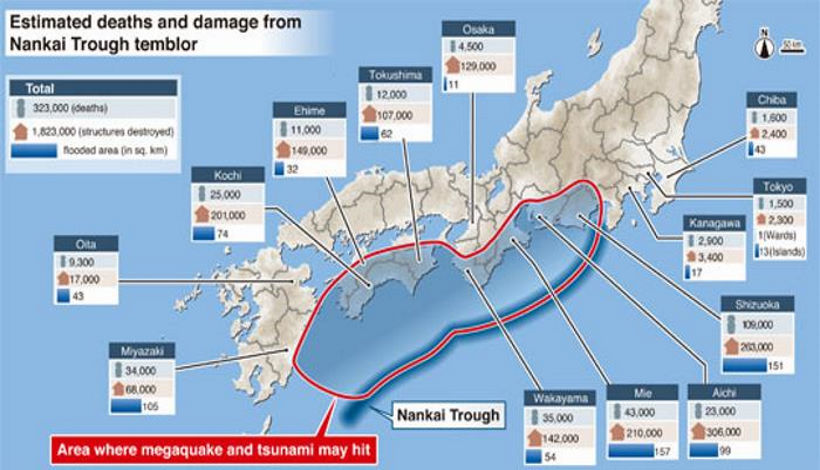 Таинственный запах в Японии — предвестник сильного землетрясения