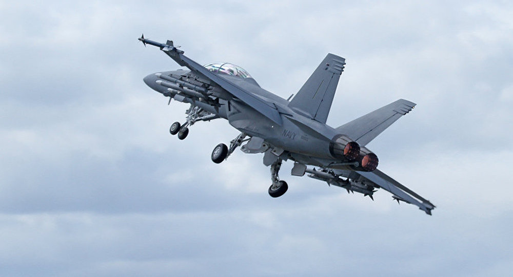 Второй истребитель ВМС США Hornet совершил аварийную посадку на базе в Вирджинии за несколько недель