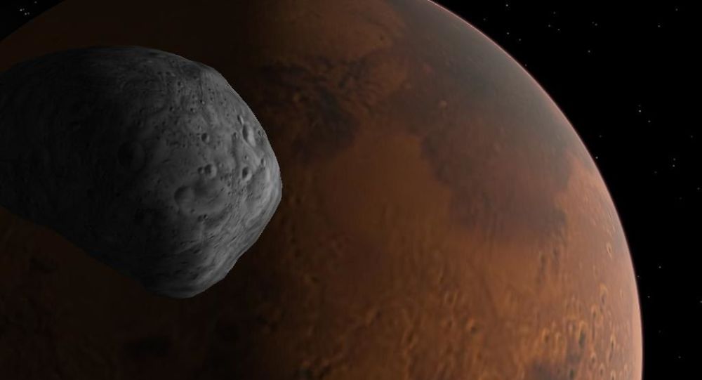 Новое исследование показывает, что две луны Марса, вероятно, когда-то были единым объектом