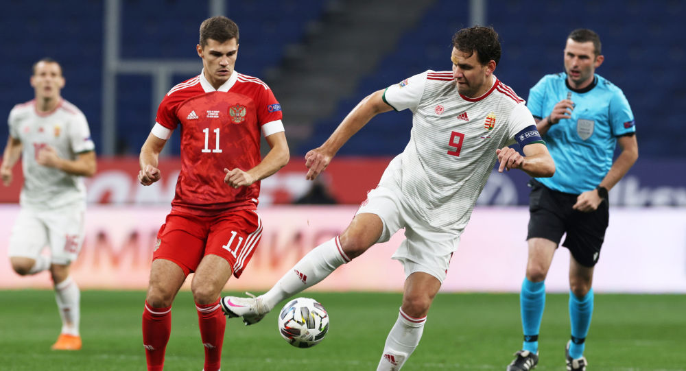 Сборная России по футболу сыграла вничью с Венгрией в Лиге Наций 0: 0, лидирует в группе B3