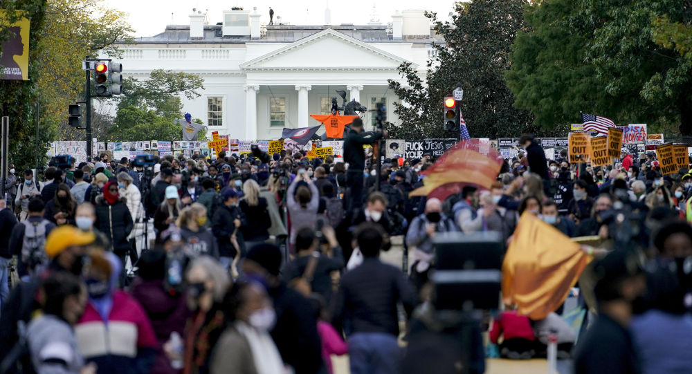Протестующие «Shut Down DC» вышли на улицы американской столицы
