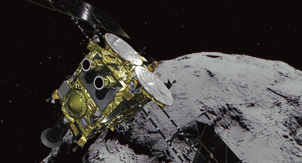 Японское космическое агентство провело пресс-конференцию после возвращения капсулы Хаябуса-2 с образцами астероидов