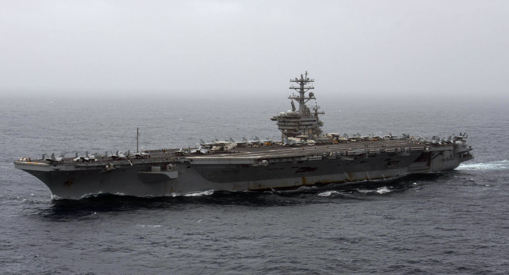 По словам официального представителя США, решение США переместить USS Nimitz не повлияет на позицию на Ближнем Востоке