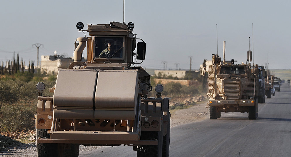 По сообщениям, в Сирию из Ирака пробрались 59 машин в двух конвоях с оборудованием для вооруженных сил США