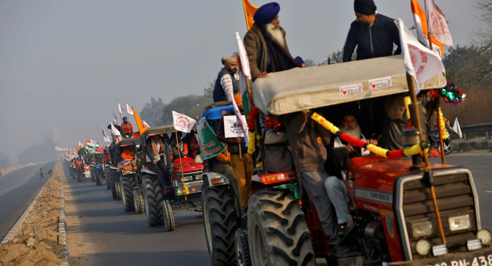 Индийские фермеры начинают 12-часовую остановку работы в стране, поскольку протесты против фермерских законов вступают в пятый месяц
