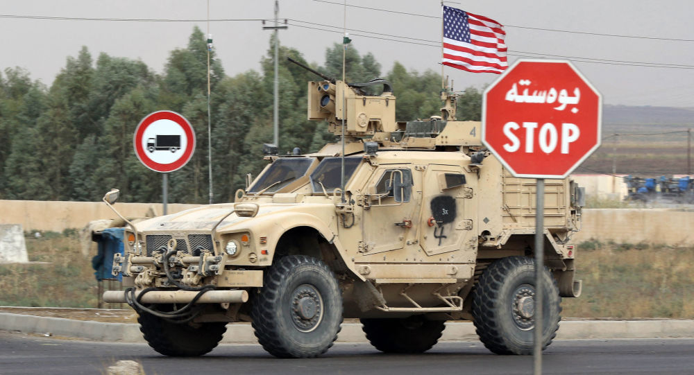 Сообщается, что еще один транспортный конвой США подорван придорожной бомбой в Ираке