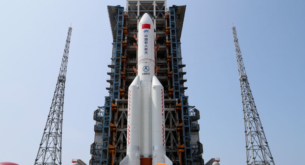 В сообщениях Китая говорится об успешном запуске главного модуля своей будущей космической станции